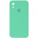 Чохол Silicone Case Square Full Camera Protective (AA) для Apple iPhone XR (6.1") Зелений / Spearmint