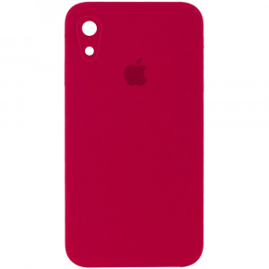 Чохол Silicone Case Square Full Camera Protective (AA) для Apple iPhone XR (6.1