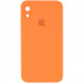 Чохол Silicone Case Square Full Camera Protective (AA) для Apple iPhone XR (6.1") Помаранчевий / Papaya