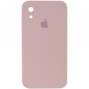 Чехол Silicone Case Square Full Camera Protective (AA) для Apple iPhone XR (6.1