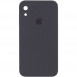 Чохол Silicone Case Square Full Camera Protective (AA) для Apple iPhone XR (6.1") Сірий / Dark Gray