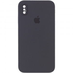 Чехол Silicone Case Square Full Camera Protective (AA) для Apple iPhone XS Max (6.5