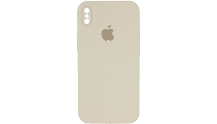 Чехол Silicone Case Square Full Camera Protective (AA) для Apple iPhone XS Max (6.5