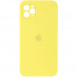 Чехол Silicone Case Square Full Camera Protective (AA) для Apple iPhone 11 Pro (5.8") Желтый / Yellow