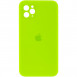 Чохол Silicone Case Square Full Camera Protective (AA) для Apple iPhone 11 Pro (5.8") Салатовий / Neon green