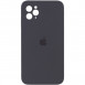 Чохол Silicone Case Square Full Camera Protective (AA) для Apple iPhone 11 Pro (5.8") Сірий / Dark Gray