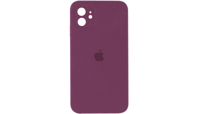 Чохол Silicone Case Square Full Camera Protective (AA) для Apple iPhone 11 (6.1