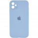 Чохол Silicone Case Square Full Camera Protective (AA) для Apple iPhone 11 (6.1") Блакитний / Lilac Blue