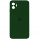 Чохол Silicone Case Square Full Camera Protective (AA) для Apple iPhone 11 (6.1") Зелений / Army green