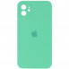 Чехол Silicone Case Square Full Camera Protective (AA) для Apple iPhone 11 (6.1") Зеленый / Spearmint