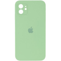 Чехол Silicone Case Square Full Camera Protective (AA) для Apple iPhone 11 (6.1