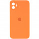 Чехол Silicone Case Square Full Camera Protective (AA) для Apple iPhone 11 (6.1") Оранжевый / Papaya