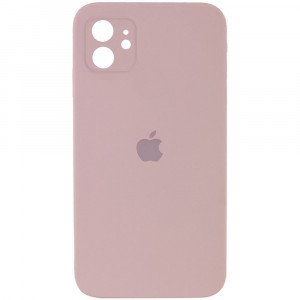 Чехол Silicone Case Square Full Camera Protective (AA) для Apple iPhone 11 (6.1