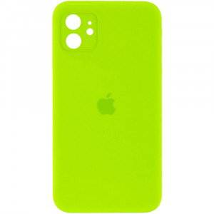 Чохол Silicone Case Square Full Camera Protective (AA) для Apple iPhone 11 (6.1