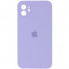 Чохол Silicone Case Square Full Camera Protective (AA) для Apple iPhone 11 (6.1") Бузковий / Dasheen
