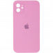 Чохол Silicone Case Square Full Camera Protective (AA) для Apple iPhone 11 (6.1") Рожевий / Light pink