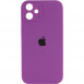 Чохол Silicone Case Square Full Camera Protective (AA) для Apple iPhone 11 (6.1") Фіолетовий / Grape