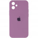Чохол Silicone Case Square Full Camera Protective (AA) для Apple iPhone 11 (6.1") Ліловий / Lilac Pride