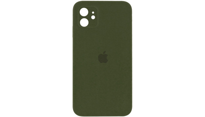 Чехол Silicone Case Square Full Camera Protective (AA) для Apple iPhone 11 (6.1