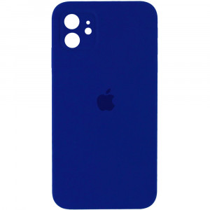 Чехол Silicone Case Square Full Camera Protective (AA) для Apple iPhone 11 (6.1