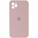 Чохол Silicone Case Square Full Camera Protective (AA) для Apple iPhone 11 Pro Max (6.5") Рожевий / Pink Sand
