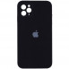 Чохол Silicone Case Square Full Camera Protective (AA) для Apple iPhone 11 Pro Max (6.5") Чорний / Black