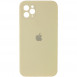 Чохол Silicone Case Square Full Camera Protective (AA) для Apple iPhone 11 Pro Max (6.5") Жовтий / Mellow Yellow
