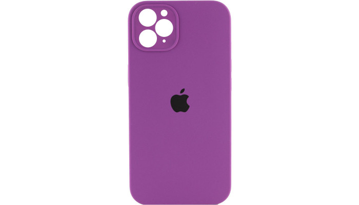 Чехол Silicone Case Square Full Camera Protective (AA) для Apple iPhone 11 Pro Max (6.5