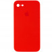 Чохол Silicone Case Square Full Camera Protective (AA) для Apple iPhone 6/6s (4.7") Червоний / Red