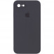 Чохол Silicone Case Square Full Camera Protective (AA) для Apple iPhone 6/6s (4.7") Сірий / Dark Gray