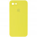 Чохол Silicone Case Square Full Camera Protective (AA) для Apple iPhone 6/6s (4.7") Жовтий / Bright Yellow