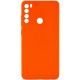 Силиконовый чехол Candy Full Camera для Xiaomi Redmi Note 8 Оранжевый / Orange - фото