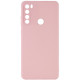 Силіконовий чохол Candy Full Camera для Xiaomi Redmi Note 8 Рожевий / Pink Sand - фото
