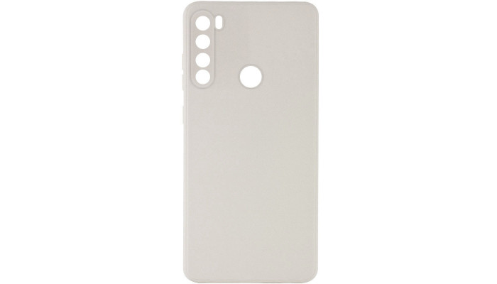Силиконовый чехол Candy Full Camera для Xiaomi Redmi Note 8 Серый / Smoky Gray - фото