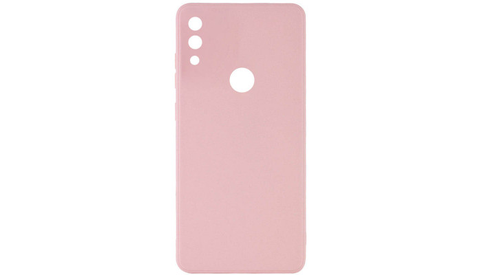 Силіконовий чохол Candy Full Camera для Samsung Galaxy A10s Рожевий / Pink Sand - фото