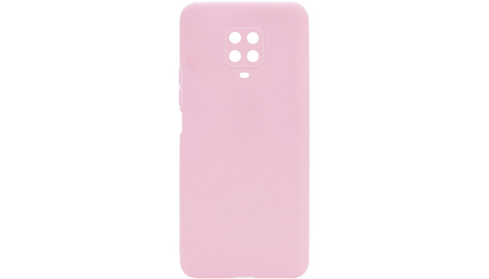 Силіконовий чохол Candy Full Camera для Xiaomi Redmi Note 9s / Note 9 Pro / Note 9 Pro Max Рожевий / Pink Sand - фото