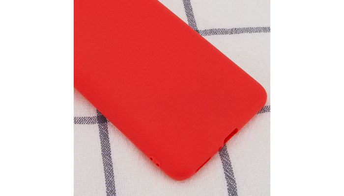 Силиконовый чехол Candy Full Camera для Samsung Galaxy A31 Красный / Red - фото