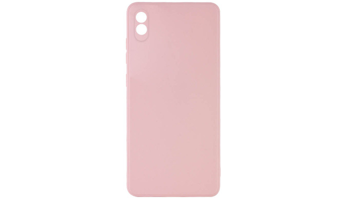 Силиконовый чехол Candy Full Camera для Xiaomi Redmi 9A Розовый / Pink Sand - фото