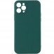 Силіконовий чохол Candy Full Camera для Apple iPhone 12 Pro (6.1") Зелений / Forest green