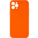 Силіконовий чохол Candy Full Camera для Apple iPhone 12 Pro Max (6.7") Помаранчевий / Orange
