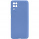 Силіконовий чохол Candy Full Camera для Samsung Galaxy A12 / M12 Блакитний / Mist blue