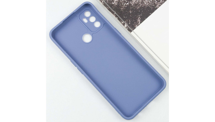 Силіконовий чохол Candy Full Camera для Oppo A53 / A32 / A33 Блакитний / Mist blue - фото