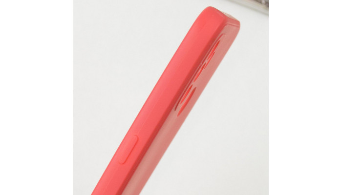 Силиконовый чехол Candy Full Camera для Oppo A53 / A32 / A33 Красный / Camellia - фото