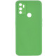 Силіконовий чохол Candy Full Camera для Oppo A53 / A32 / A33 Зелений / Green - фото