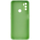 Силиконовый чехол Candy Full Camera для Oppo A53 / A32 / A33 Зеленый / Green - фото
