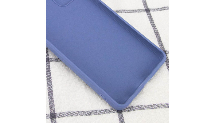 Силіконовий чохол Candy Full Camera для Samsung Galaxy A32 5G Блакитний / Mist blue - фото