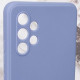 Силиконовый чехол Candy Full Camera для Samsung Galaxy A32 5G Голубой / Mist blue - фото