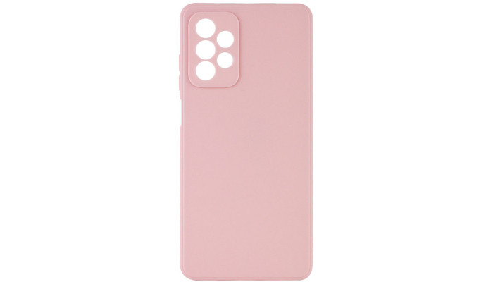 Силиконовый чехол Candy Full Camera для Samsung Galaxy A32 5G Розовый / Pink Sand - фото