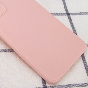 Силиконовый чехол Candy Full Camera для Samsung Galaxy A32 5G Розовый / Pink Sand