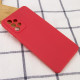 Силиконовый чехол Candy Full Camera для Samsung Galaxy A32 4G Красный / Camellia - фото